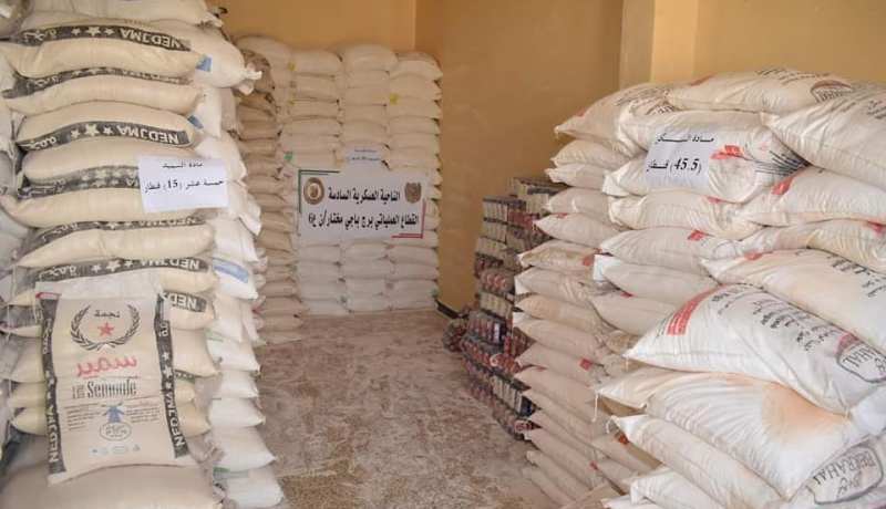 الجيش يحجز 54,5 طن من المواد الغذائية الموجهة للمضاربة والتهريب