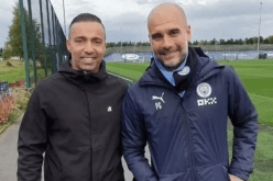 بن حمو يزور مركز تدريبات مانشستر سيتي