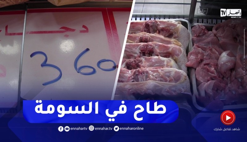 إنخفاض سعر الدجاج بأكثر من دج للكيلوغرام الواحد بعد شهر من الإرتفاع في البليدة
