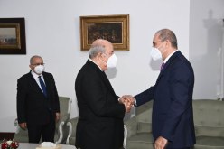 رئيس الجمهورية يستقبل نائب رئيس الوزراء وزير الخارجية الأردني