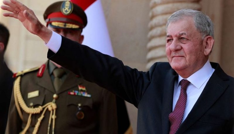 الرئيس العراقي الجديد يستأنف مهامه