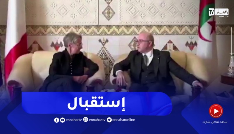 الوزير الأول يستقبل رئيسة الوزراء الفرنسية مرفوقة بوفد وزاري هام