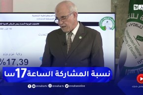 محمد شرفي: نسبة المشاركة في بجاية 23.94 وتيزي وزو 23.14 على الساعة 17 سا