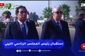 رئيس الجهورية يستقبل رئيس المجلس الرئاسي الليبي محمد يونس المنفي