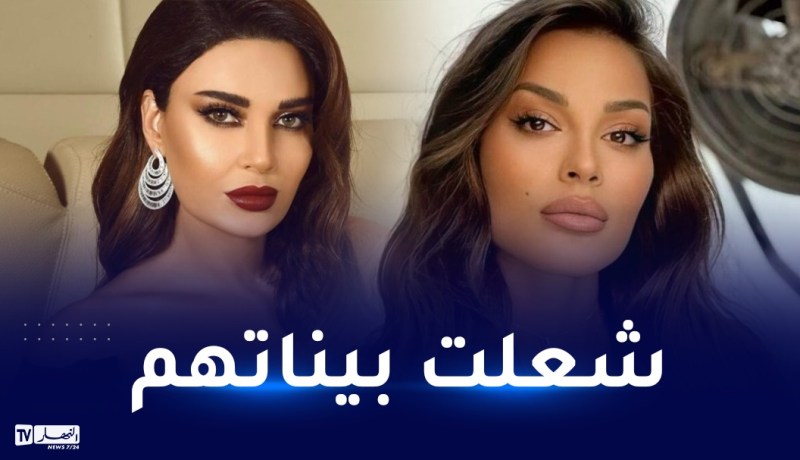 الحرب تشتعل بين نادين نجيم وسيرين عبد النور