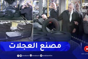 وزير الصناعة في زيارة عمل وتفقد لمصنع “إيريس” لإنتاج إطارات العجلات