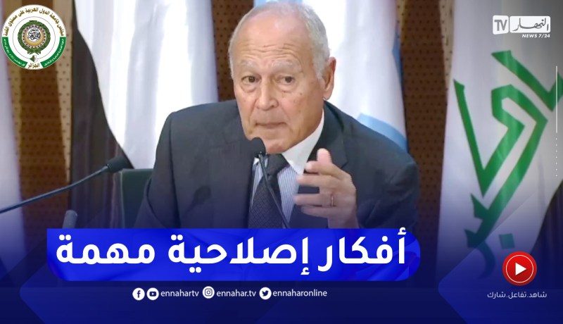 أبو الغيط: أفكار الرئيس تبون صادق عليها القادة العرب وهي تُطور أعمال الجامعة العربية