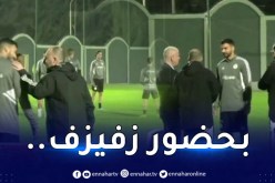 بالفيديو.. بلماضي يجتمع بليريس في أول حصة تدريبية للخضر