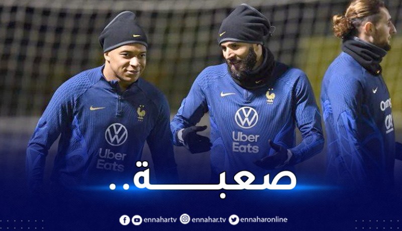 بن زيمة ينسحب من تدريبات المُنتخب الفرنسي