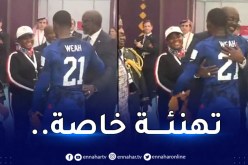 بالفيديو.. رئيس ليبيريا جورج وياه يُهنئ نجله بعد تأهل أمريكا