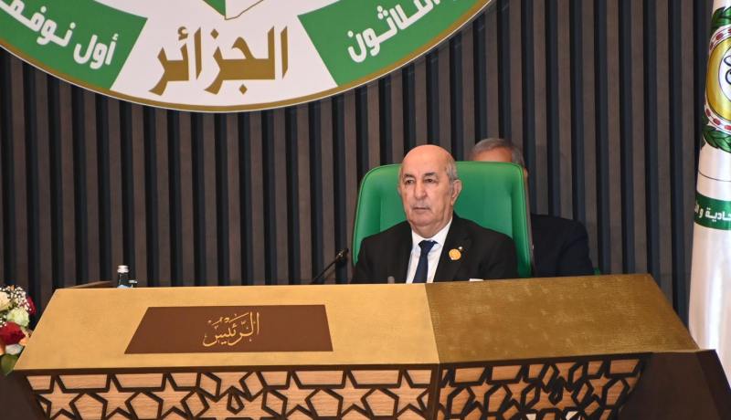 العرباوي: رغم محاولات إفشالها.. نجاح باهر لقمة الجزائر بقيادة الرئيس تبون