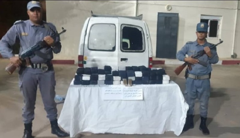 توقيف شخصين وحجز 66 كلغ كيف في تلمسان