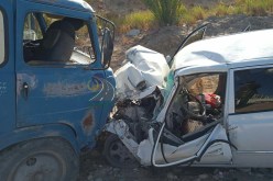 وفاة شخص في إصطدام سيارة بشاحنة في عين الناقة ببسكرة