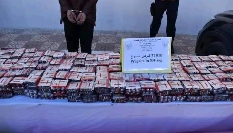 المسيلة.. توقيف شخصين وحجز أزيد من 71 ألف قرص “صاروخ”