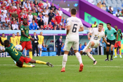 منتخب الكاميرون ينهي شوطه الأول أمام صربيا متأخرا بثنائية لهدف