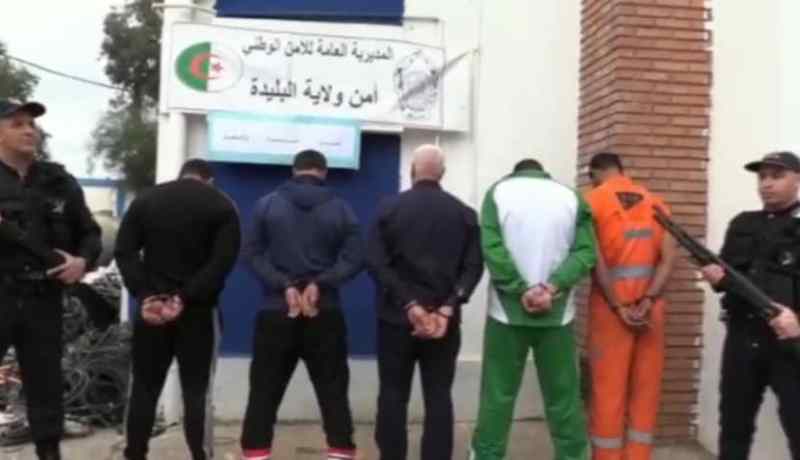 عصابة سرقة النحاس في قبضة أمن اولاديعيش واسترجاع 65 قنطار بالبليدة