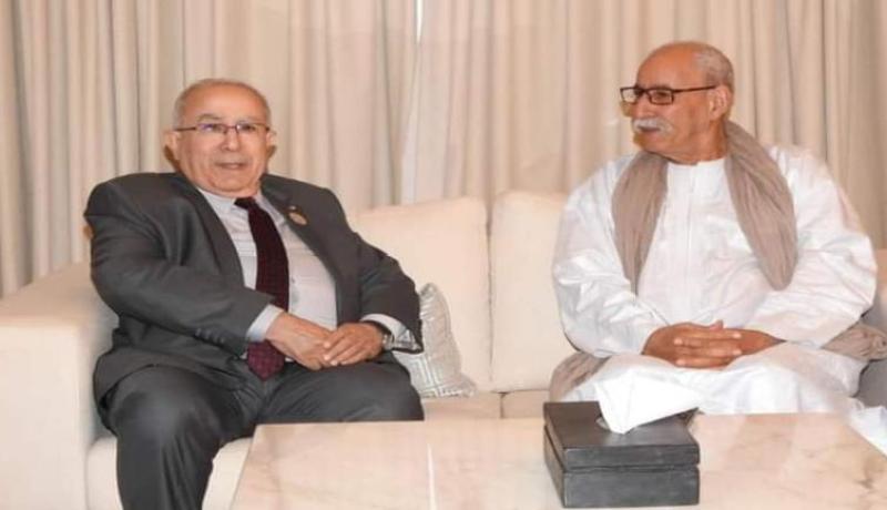 لعمامرة يستقبل من طرف الرئيس الصحراوي