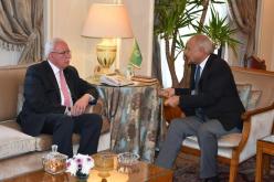 أبو الغيط يبحث مع المالكي تنفيذ قرارات القمة العربية بشأن فلسطين