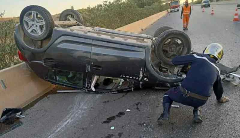 الشلف: إصابة 4 أشخاص بجروح في حادث مرور بحي الشرفة