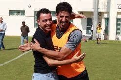 بونجاح يلتقي مدربه السابق تشافي