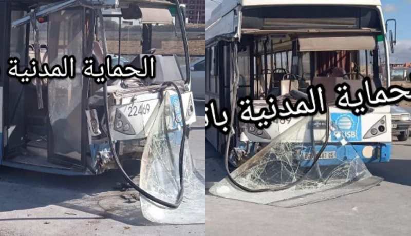 باتنة: 13 جريحا إثر اصطدام بين شاحنة وحافلة
