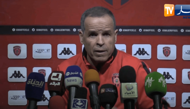 شارف: “سنحول تركيزنا حاليا على البطولة المحلية”