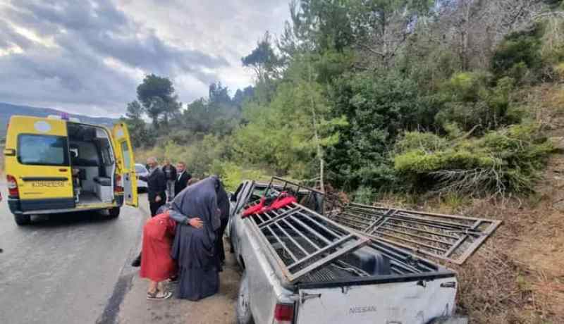 الشلف: 5 جرحى بينهم طفلين في حادث مرور ببني حواء