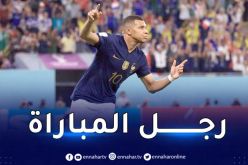 مبابي أفضل لاعب في مباراة فرنسا والدانمارك