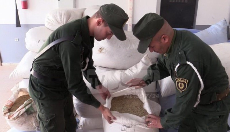 معسكر: الدرك يحجز 158 قنطار من النخالة ويوقف 3 أشخاص