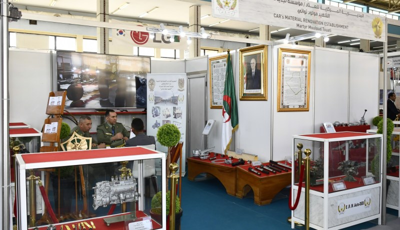 الجيش الوطني الشعبي يشارك في الصالون الدولي للمناولة ALGEST 2022