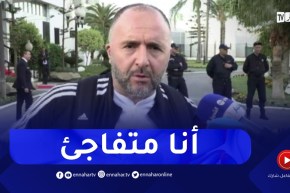 بلماضي : مباراة السويد اختبار مهم جدا لنا