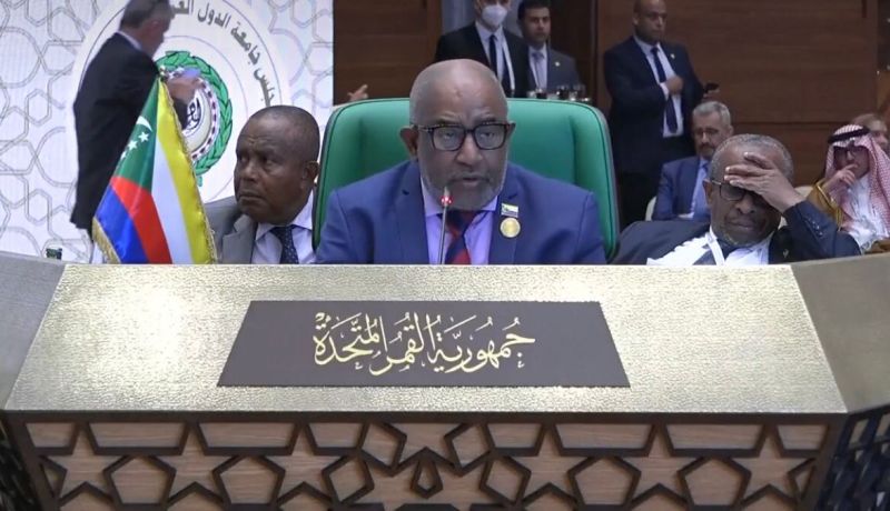 رئيس جزر القمر: نجدّد دعمنا الكامل للقضية الفلسطينية
