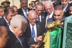وضع حجر الأساس للمقر الجديد لسفارة فلسطين بدالي ابراهيم