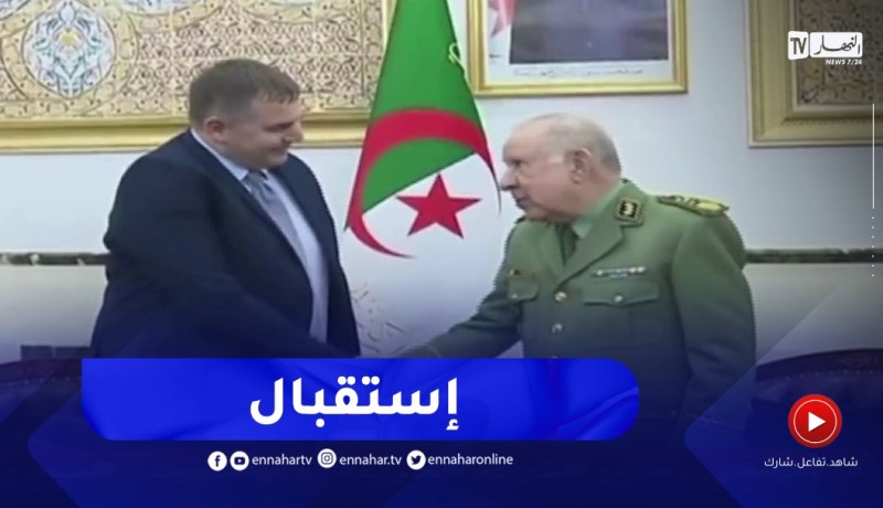 السعيد شنقريحة يستقبل مدير الشركة الصربية يوغوأمبورت