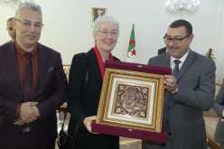 والي وهران يستقبل سفيرة ألمانيا