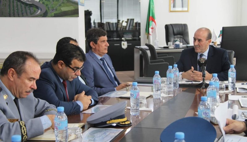 تنصيب الرئيس المدير العام لشركة تسيير مصالح ومنشآت مطار الجزائر