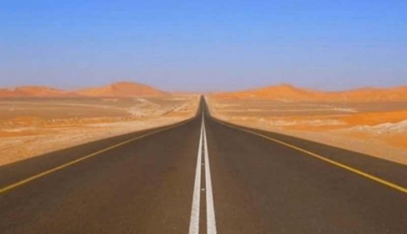 إنجاز مشروع الطريق العابر للصحراء بصفة شبه كلية فوق الأراضي الجزائرية