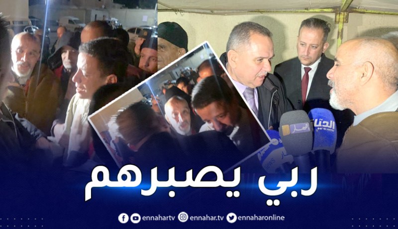 والي تبسة يعزي الطفل عمار لعور وعائلته إثر وفاة والدته بإسطنبول