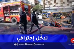 إنفــجار سيارة بمحطة بنزين في وهران.. شاهد التدخل السريع للحماية المدنية لتجنّب الكــارثة