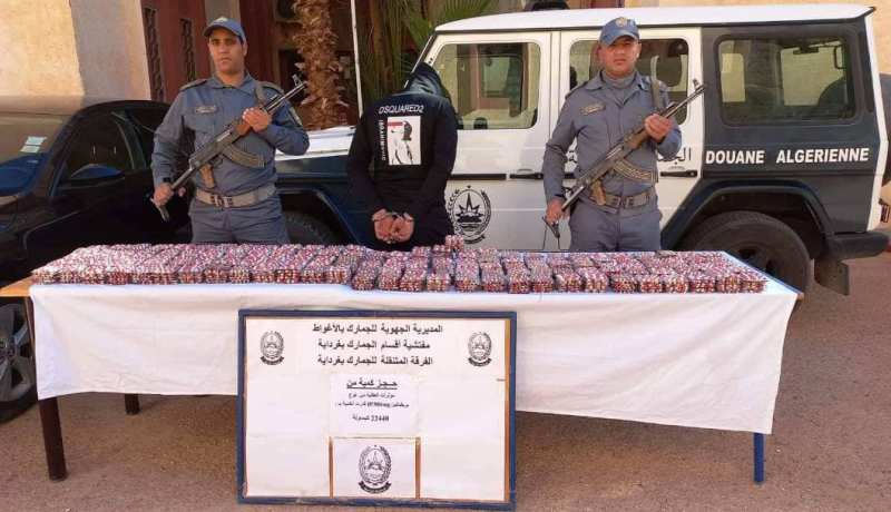 حجز أزيد من 22 ألف قرص مهلوس بالأغواط