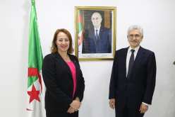 وزيرة البيئة تستقبل رئيس الوزراء الإيطالي السابق ماسيمو داليما