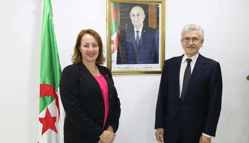 وزيرة البيئة تستقبل رئيس الوزراء الإيطالي السابق ماسيمو داليما