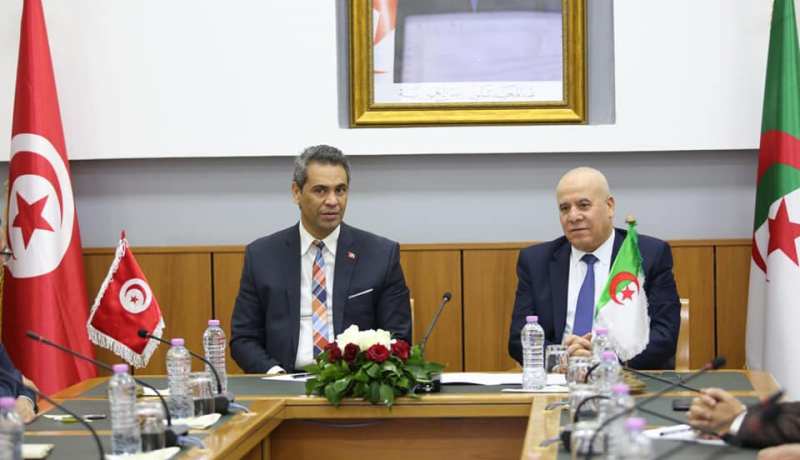 شرفة يستقبل وزير التشغيل والتكوين المهني التونسي