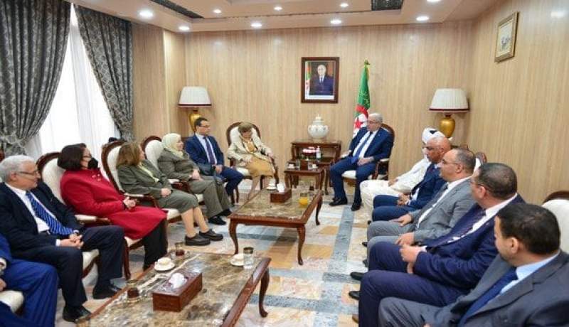 بوغالي يستقبل وفدا عن الأكاديمية الجزائرية للعلوم والتكنولوجيات