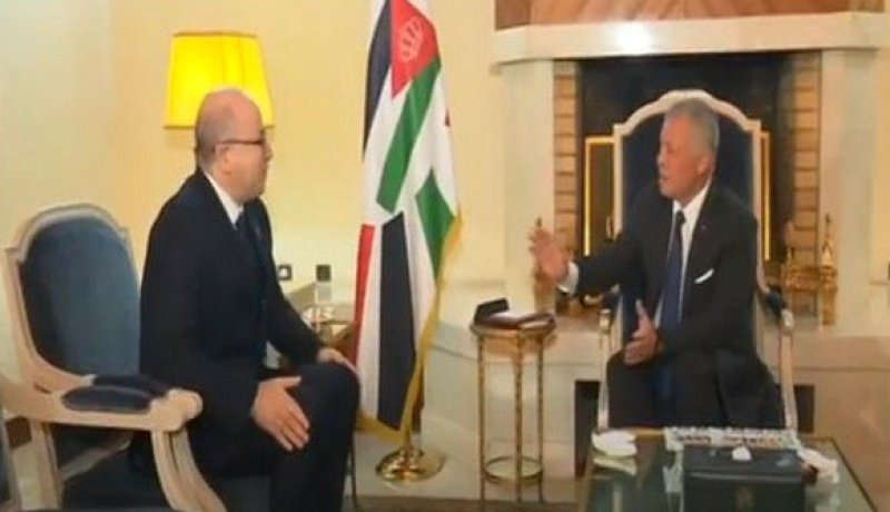 العاهل الاردني يستقبل الوزير الاول  