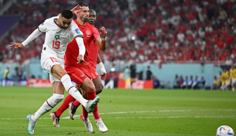 الشوط الأول.. المغرب متفوق أمام كندا وبلجيكا متعادلة سلبا أمام كرواتيا
