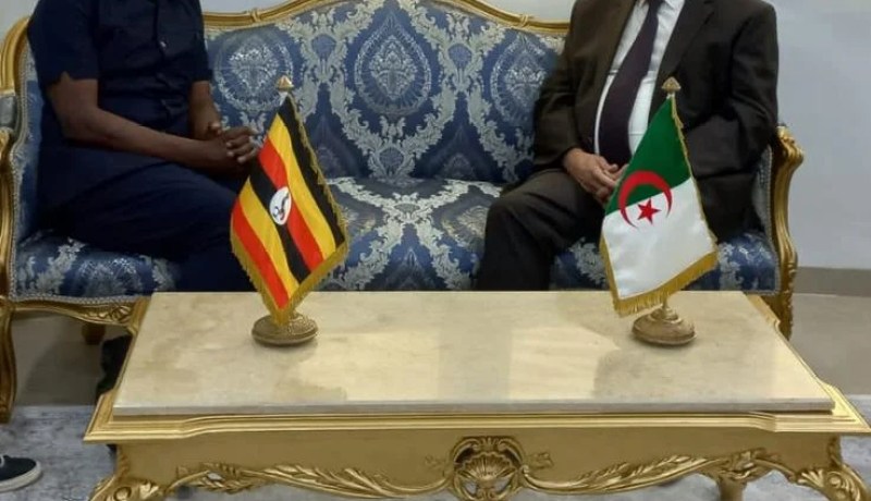 علي عون يستقبل سفير أوغندا بالجزائر