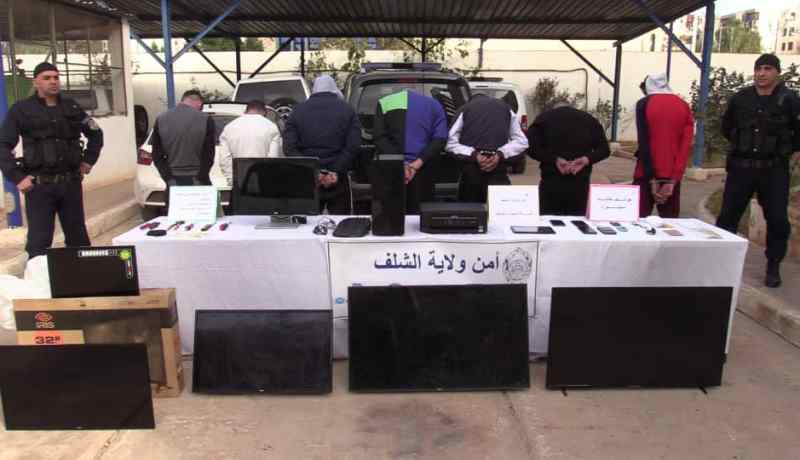 الشلف: الشرطة تفكك شبكة مختصة في السطو والسرقة
