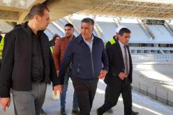 بالصور.. بلعريبي يتفقد ملعب الدويرة ويبرمج اجتماع لتقييم الأشغال