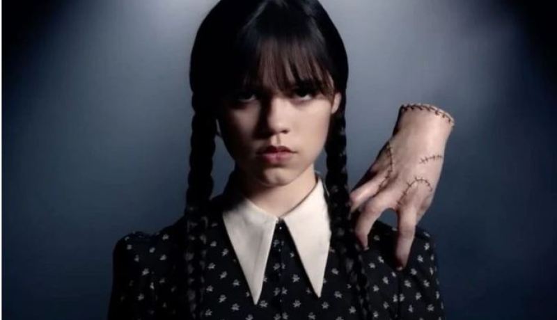 سلسلة Wednesday تحطم أرقاما قياسية على Netflix